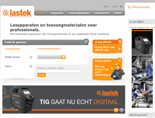 Tablet Screenshot of lastek.nl